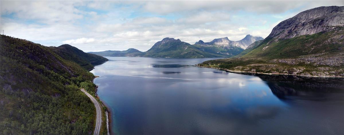 Tysfjorden - Klikk for stort bilde